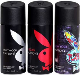 Playboy Pack Of 3 Deodorant Sprays New York Vegas by Playboy